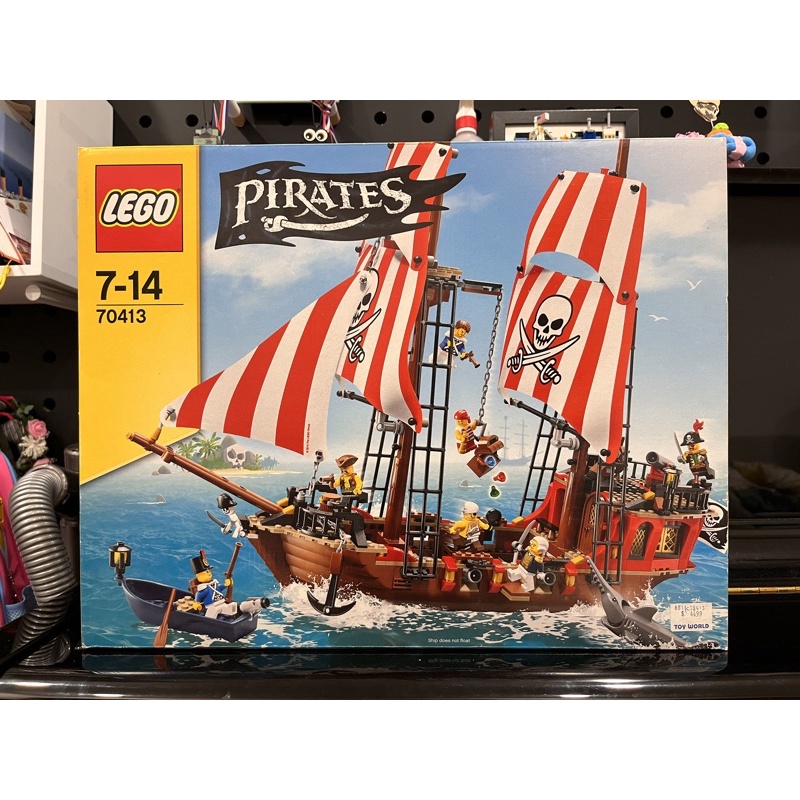 [奇奇蒂蒂] (絕版品) LEGO 70413 樂高海盜船