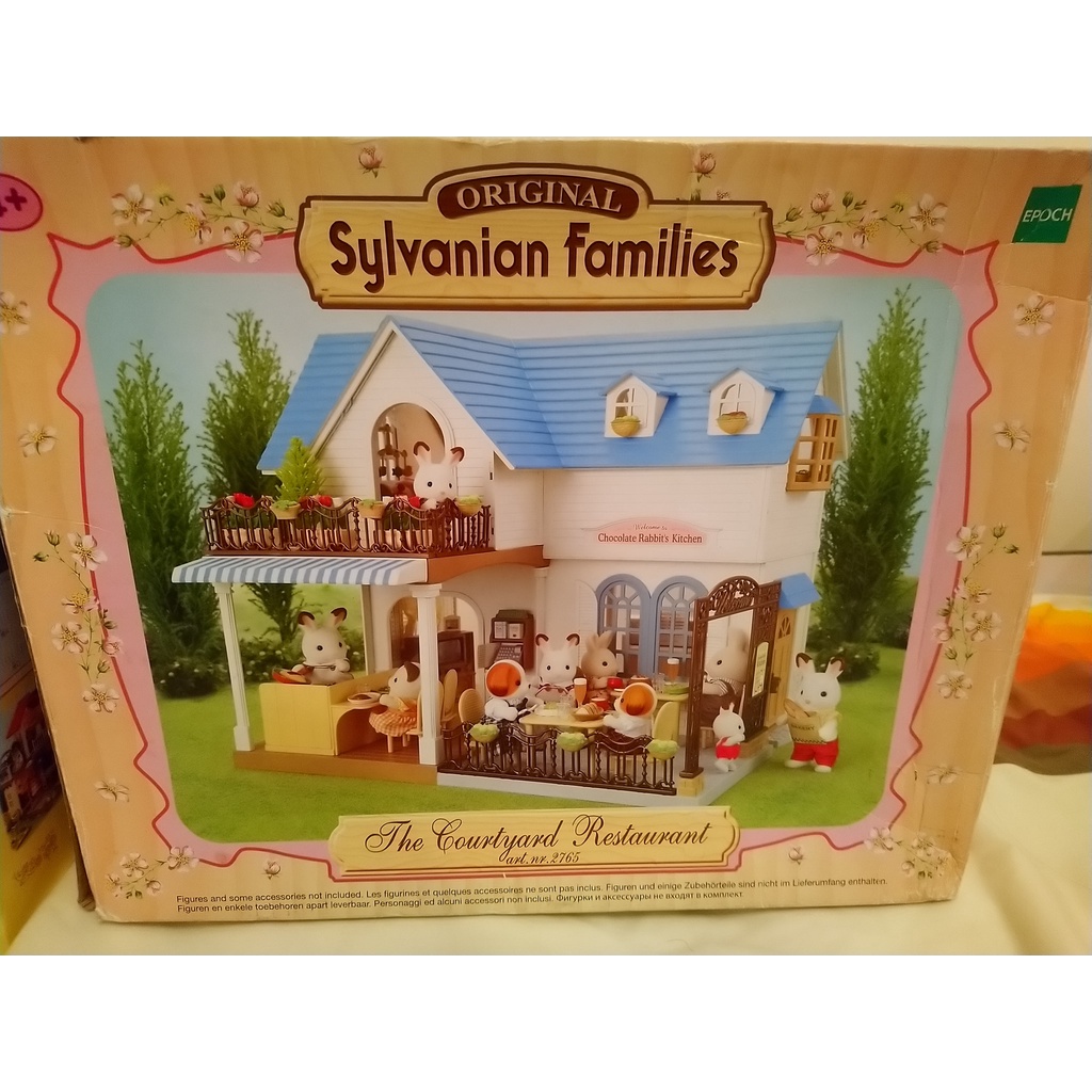 絕版 Sylvanian Families シルバニアファミリー 森林家族 玩具 藍頂餐廳