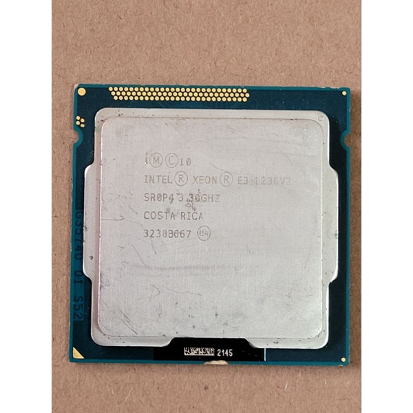 英特爾 INTEL CPU處理器 E3-1230V2(外觀不佳）