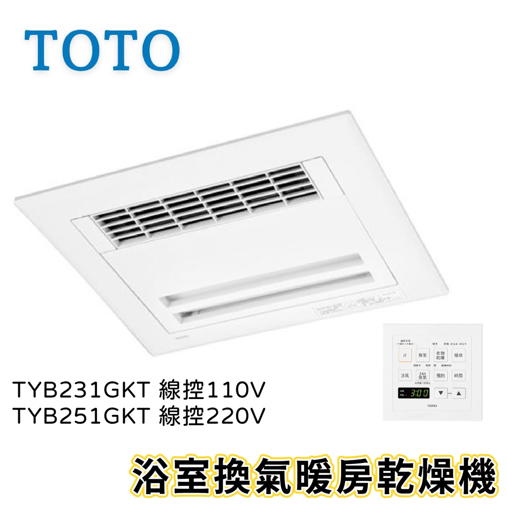 TOTO 浴室換気暖房乾燥機 TYR621R三乾王 200V