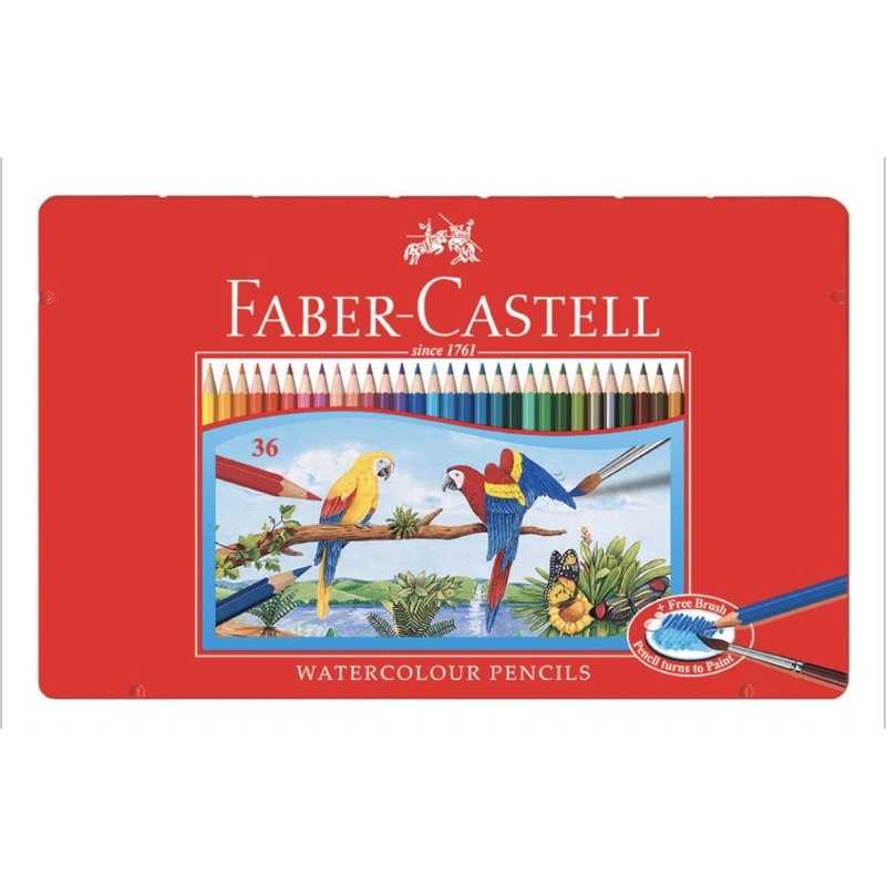 輝伯【Faber-Castell】24色/36色/48色水性色鉛筆