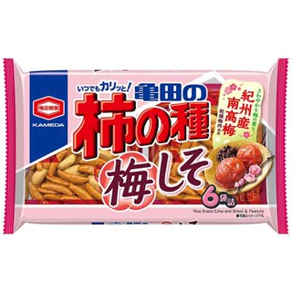 龜田 柿種米果-紫蘇梅味 164g【Donki日本唐吉訶德】