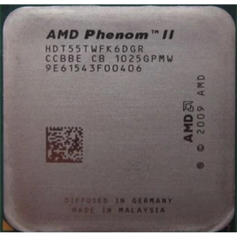 AMD AM3 Phenom II X6 1055T 2.8G HDT55TFBK6DGR 125W 保測30天
