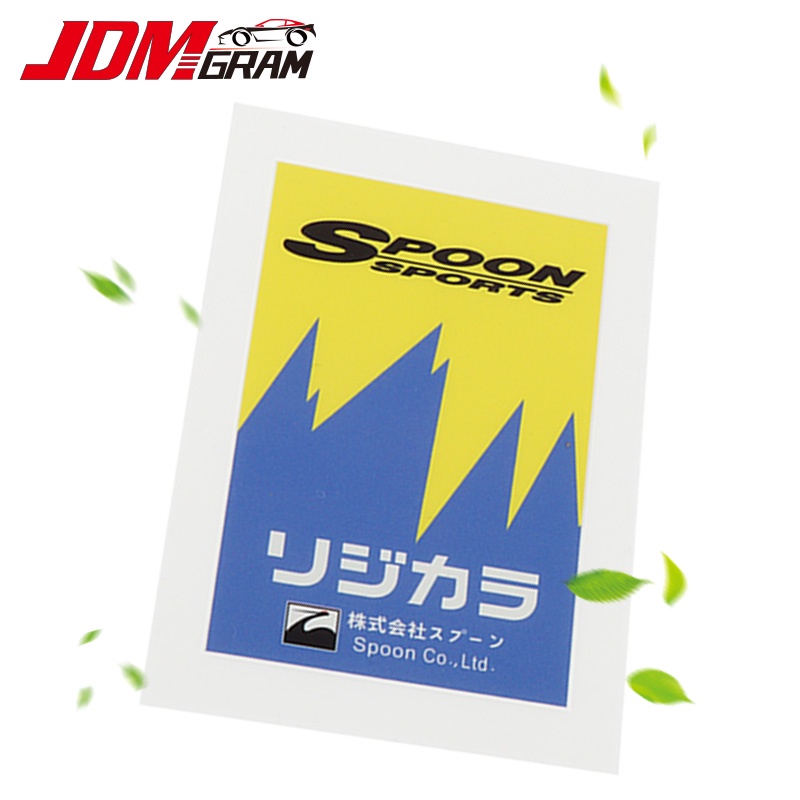 SPOON 汽車靜電貼【1件 通用 JDM 裝飾】無限汽車貼紙 擋風玻璃防水年檢貼 公路稅貼紙 汽車前擋貼 後擋貼 汽車