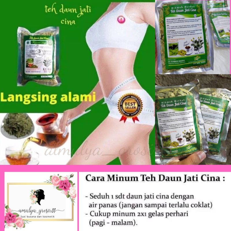 Teh Kesehatan Teh Daun Jati Cina