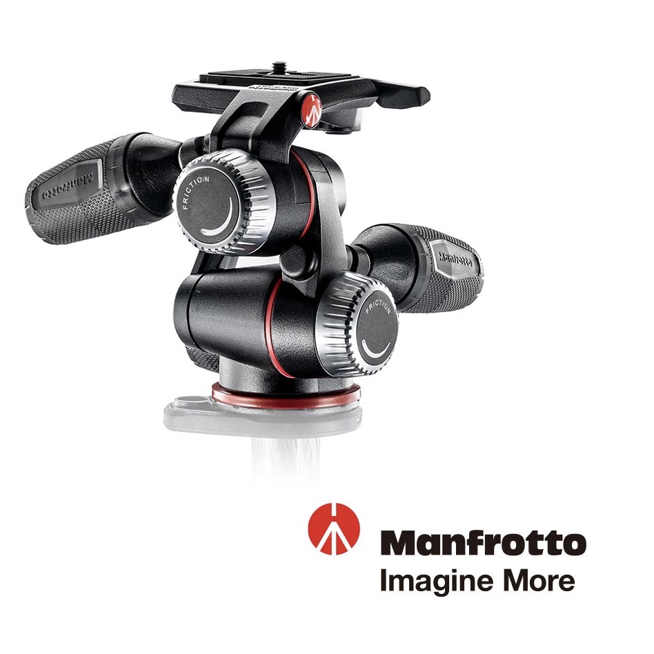 公司貨 義大利 Manfrotto 曼富圖 MHXPRO-3W【eYe攝影】現貨 三向雲台 油壓雲台 載重8KG