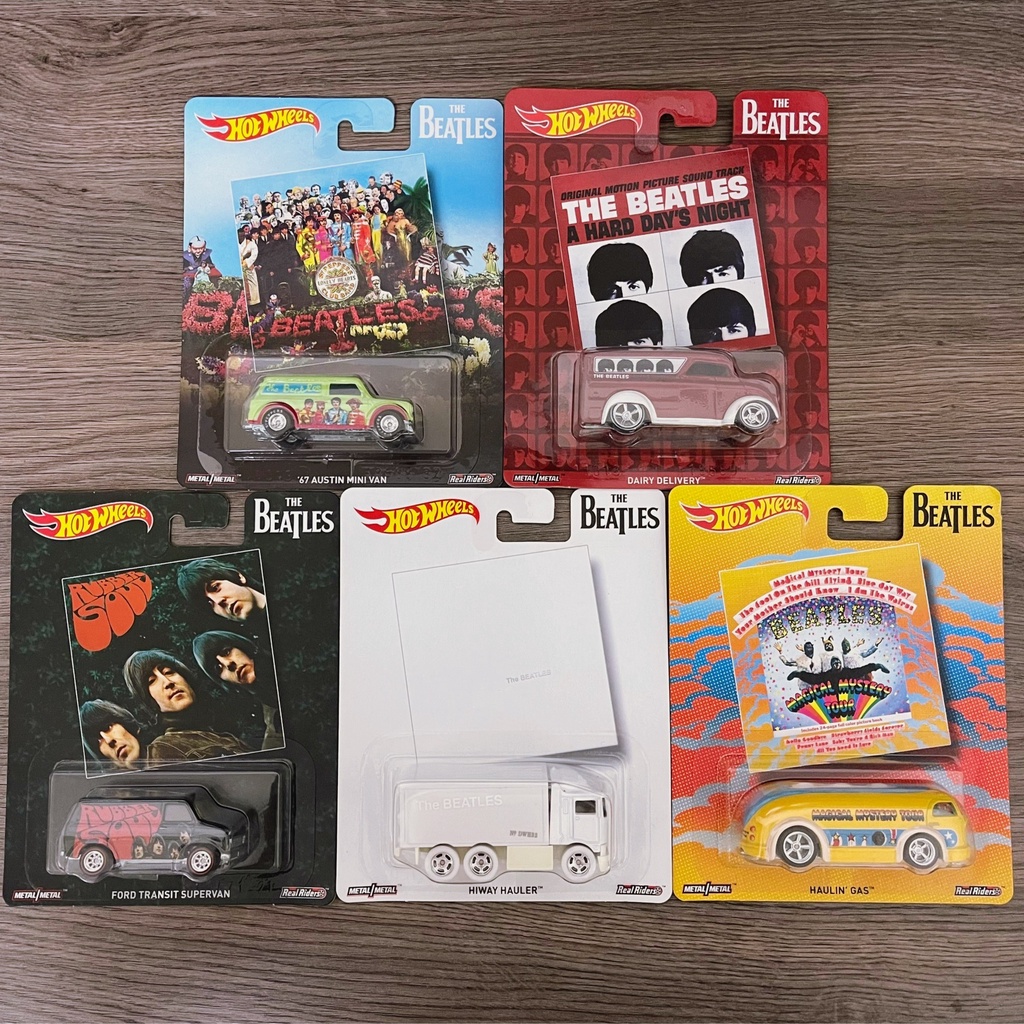 ㊙️絕版出清 風火輪 美版 披頭四 The BEATLES 膠胎 AUSTIN MINI HIGHWAY HAULER