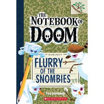 Flurry of the Snombies: A Branches Book (The Notebook of Doom #7)(平裝本)/Troy Cummings【禮筑外文書店】