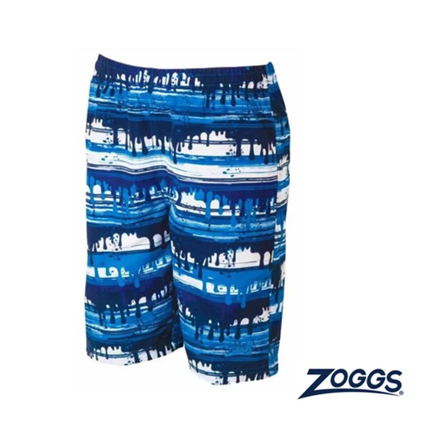 ZOGGS 青少 休閒 玩水 衝浪 戲水 快乾 鬆緊 海灘褲-《滿版塗鴉》