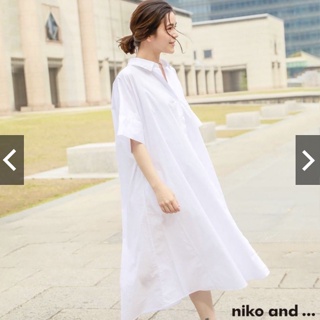 niko and 長襯衫 白襯衫 襯衫 日系 洋裝 日本 長洋裝 罩衫 KBF UR