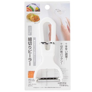 日本 ECHO 刨絲器 刨絲刀 削絲刀 切絲 刨刀 料理 廚房 白色 牛蒡 細絲 便利 方便 省時 省力