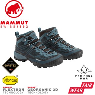 【MAMMUT 長毛象 男 Ducan Mid GTX 中筒登山健行鞋《波賽頓》】3030-03541/機能鞋/登山鞋