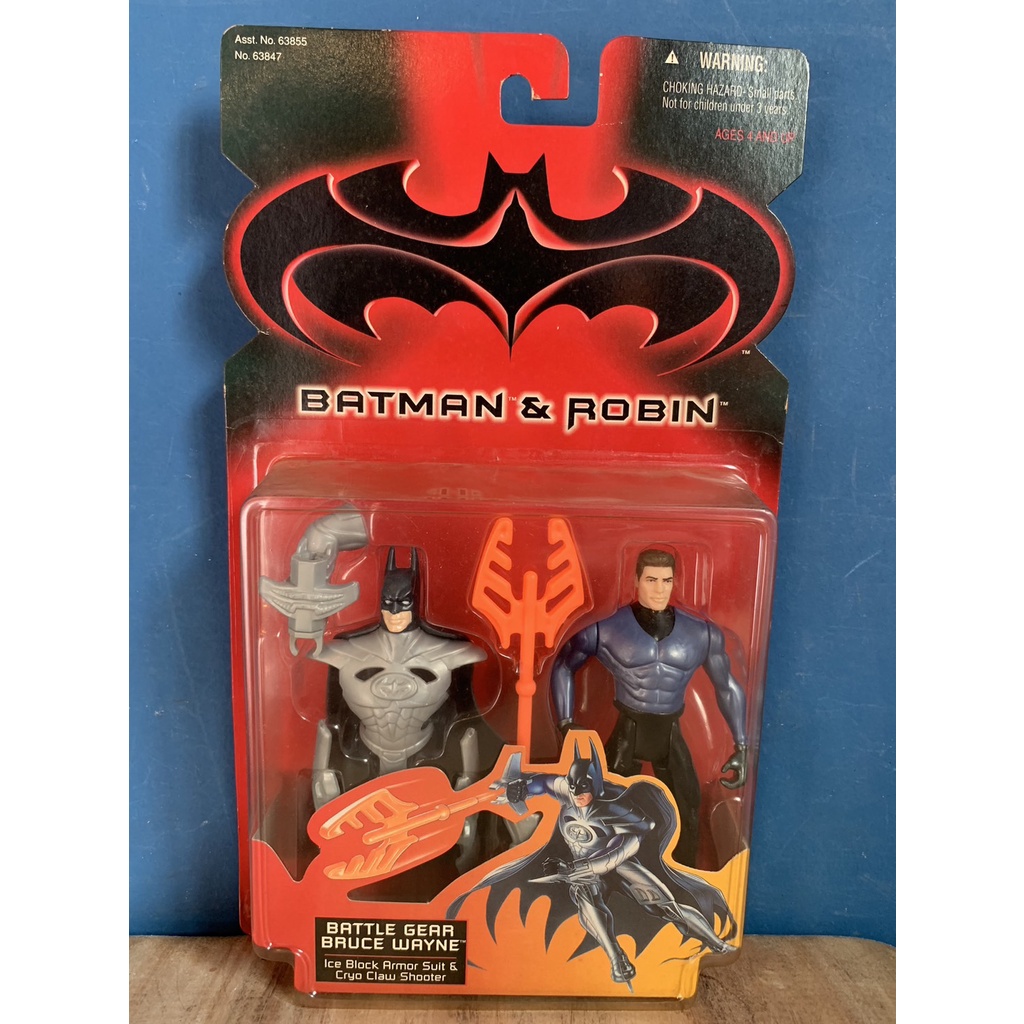 KENNER 肯納 BATMAN&amp;ROBIN 蝙蝠俠&amp;布魯斯偉恩  吊卡