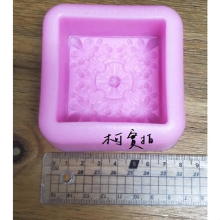【muco】復古風窗花矽膠模 手工皂模 石膏模具