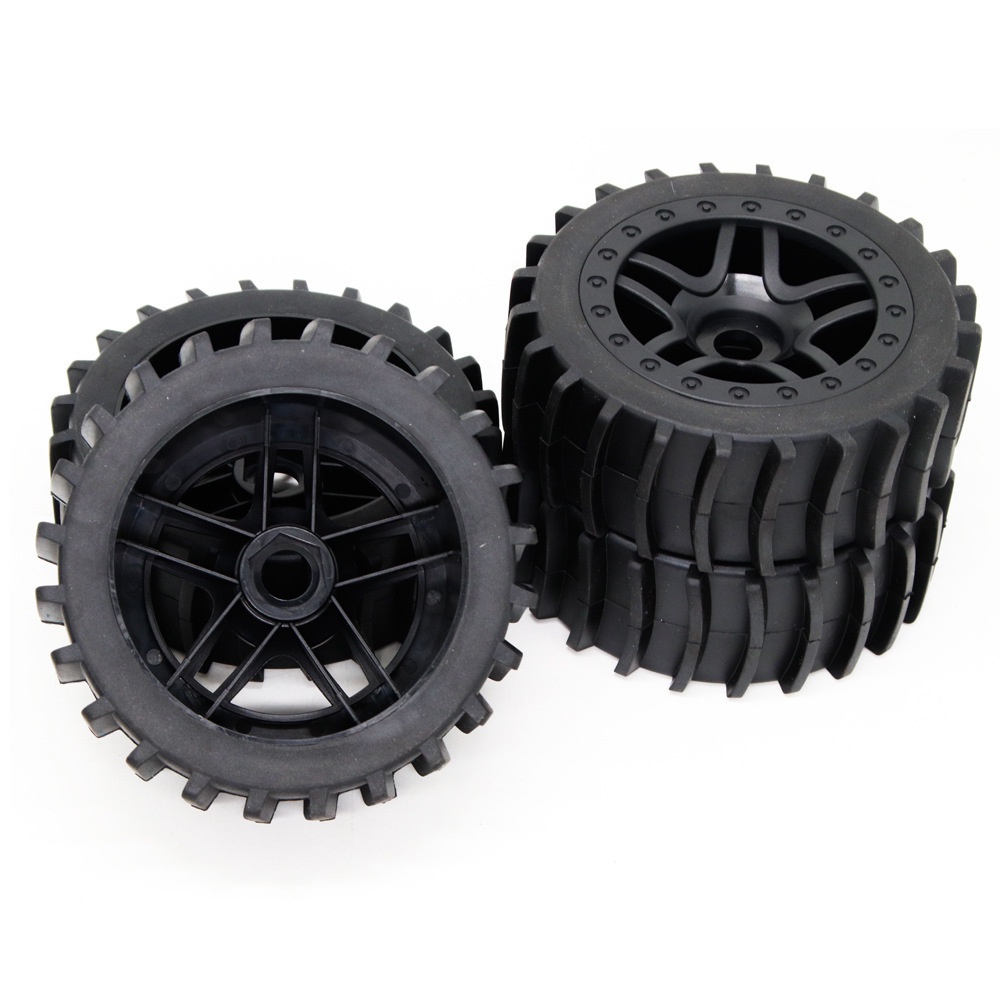17 毫米輪轂輪輞和輪胎輪胎適用於 1/8 越野遙控車越野車 Redcat Team Losi VRX HPI Kyos