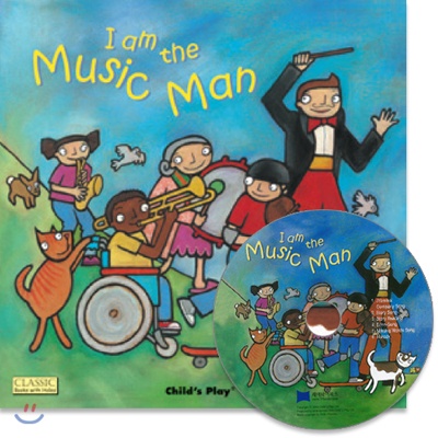 I Am the Music Man (1平裝+1 CD)(韓國JY Books版) Saypen Edition 廖彩杏老師推薦有聲書第8週/Debra Potter【禮筑外文書店】