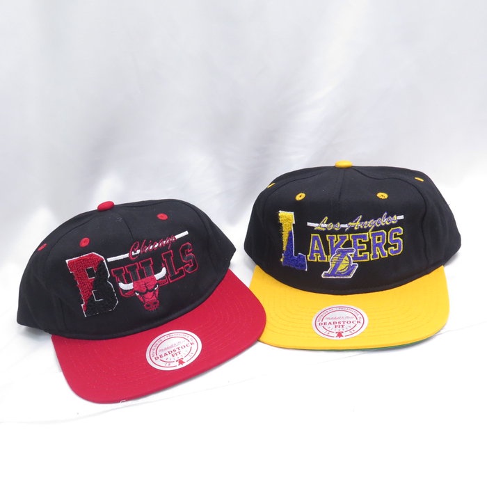 mitchell & ness NBA NARSITY LETTER SNAPBACK 經典平帽沿 兩款【iSport】