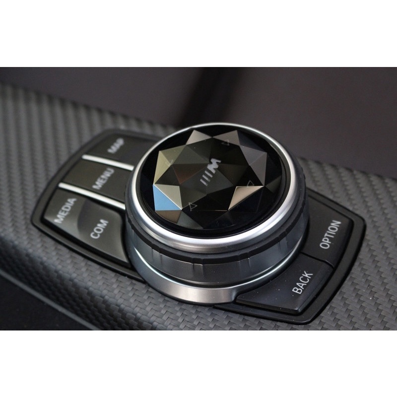 BMW 大旋鈕 通用款 玻璃鑽石樣式貼片 防刮 只有大旋鈕才能用 F30 F10 G30 X系列 F02 F01 F11