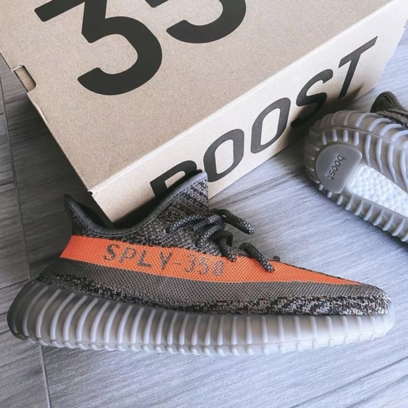 【Leein】Adidas YEEZY 350 V2 "Beluga Reflective" 灰橘 反光 GW1229