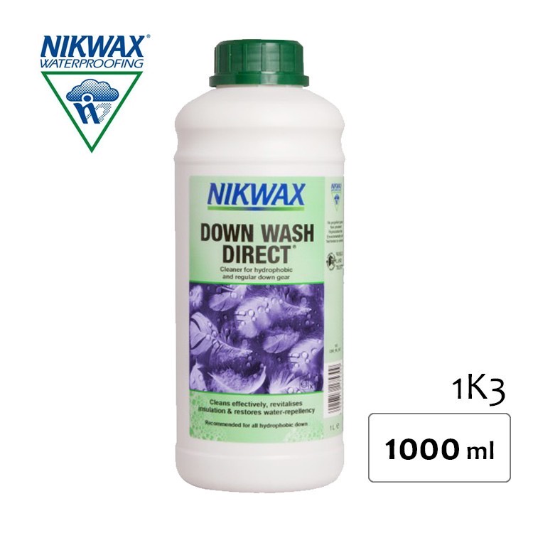 【露營管家】NIKWAX 羽绒清洗劑 1K3 (1L) 【羽絨專用洗劑】