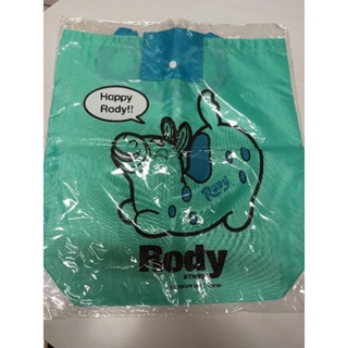 ［麻吉雜貨小店］Rody跳跳馬摺疊收納袋 全新正貨正品正版 藍綠色提袋 輕量輕巧可愛馬兒 小馬圖案 老少咸宜 現貨秒出