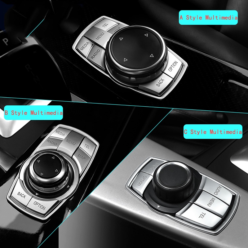 BMW 寶馬 iDrive 多媒體按鈕蓋貼 F30 F10 F20 F22 F34 F32 F15 F25 F48