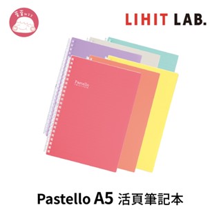 LIHIT LAB Pastello A5 24孔活頁筆記本 N-1958