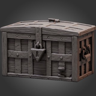 愛玩創意工作室~LOOT工作室~物件~Chest~3D列印 戰棋