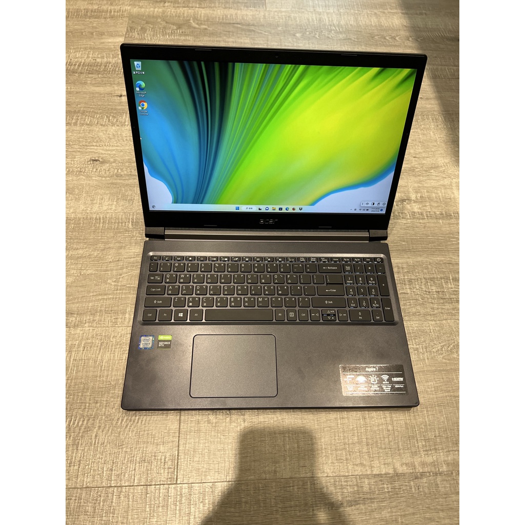 ACER A715-75G 電競筆電 I5-9300H 16G 512G GTX1650 二手筆電 遊戲筆電 rog