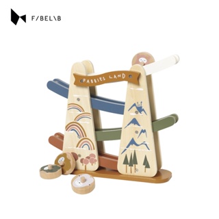 丹麥Fabelab 軌道賽車(木質) 感統玩具 木頭玩具