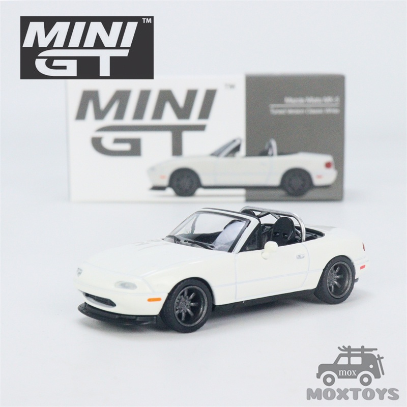 Mini GT 1:64 Mazda Miata MX-5 (NA) 改裝版經典壓鑄模型車