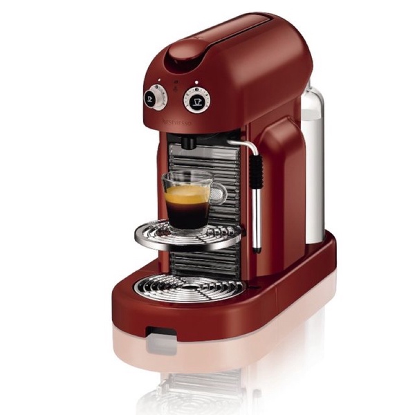 Nespresso Maestria復古紅咖啡機/二手少用保存完好