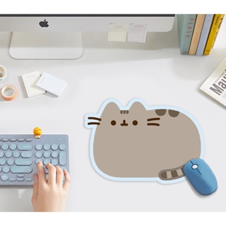 快速出貨|滑鼠墊 墊子 桌墊 放油墊子 防水防滑 鍵盤墊可愛小貓咪 cat 貓周邊 形滑鼠墊小號電腦便攜女生可愛卡通墊
