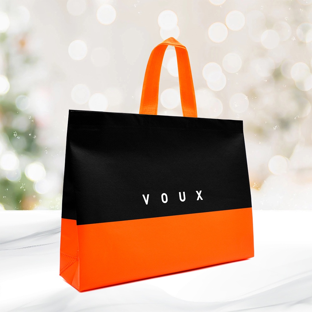 【VOUX】Logo防水購物袋-大