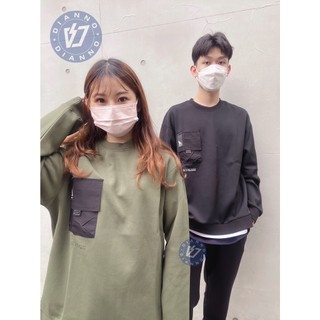 免運✨帝安諾 實體店面 - KANGOL 拚色 口袋 假兩件 大學T【62551009】長袖 情侶裝