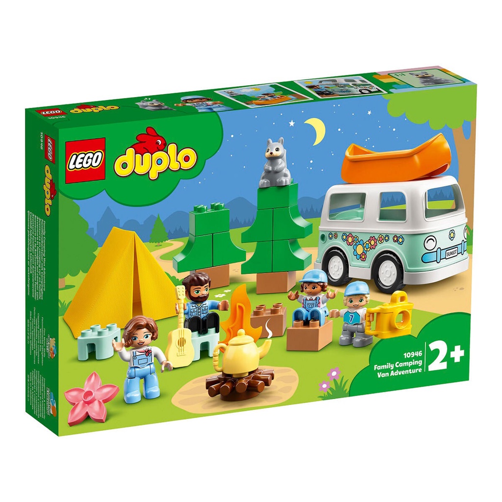 木木玩具 樂高 LEGO duplo 10946 家庭號冒險露營車 得寶系列