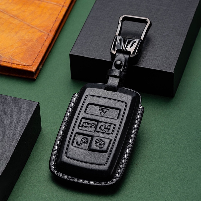 路華鑰匙皮套Land Rover鑰匙套 Range Rover Evoque 積架JAGUAR鑰匙套 E-PACE XJ