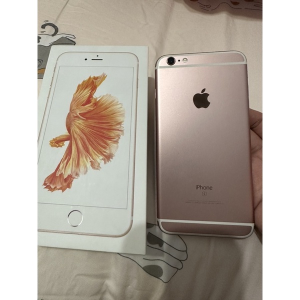 蘋果🍎IPHONE 6s plus ROSE GOLD 128G玫瑰金 功能全正常 備用機 二手機