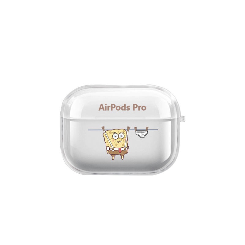 airpodspro保護套海綿寶寶airpods派大星airpods2蘋果耳機套airpod3耳機盒二三代ipodpro