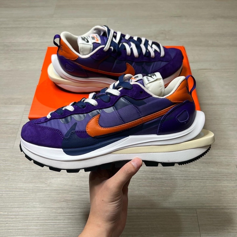 Nike x Sacai vaporwaffle 紫白