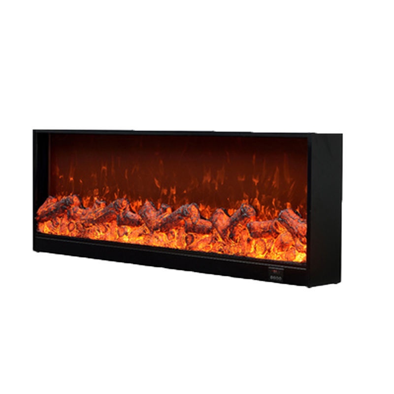 定制壁爐電子仿真4D火焰壁爐芯嵌入式取暖器歐式電壁爐假火焰裝飾