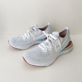 NIKE EPIC REACT FLYKNIT 2 運動跑鞋 女鞋 白色