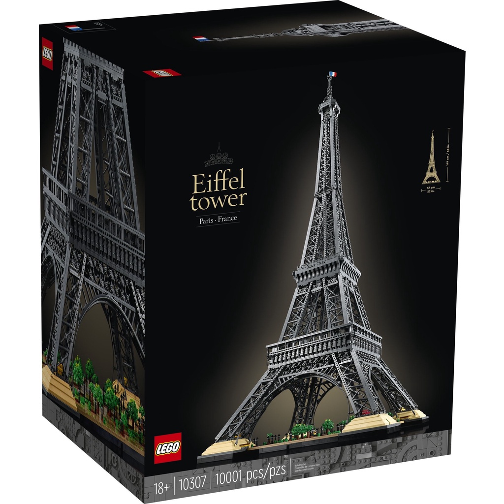 面交特價 [正版] 樂高 LEGO 10307 艾菲爾鐵塔 (全新未拆品) Eiffel Tower 正版台樂公司貨
