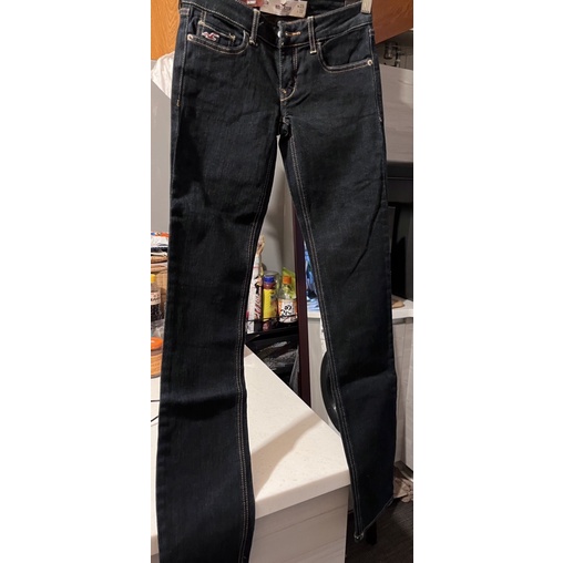 全新美國🇺🇸hollister 牛仔長褲👖把尺寸長度圖片上有註記～購於美國🇺🇸