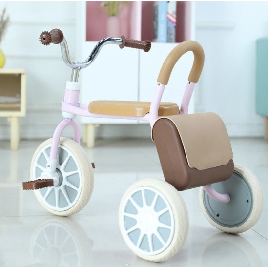 兒童三輪車 腳踏車 1-6歲小童自行車 寶寶腳蹬車 日式簡約風背包三輪車  自行車寶寶小孩童車 扭扭車 滑行車 學步車