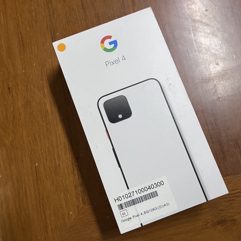 ［二手全新］僅拆封 Google Pixel 4_6G/128G 白色 已過保