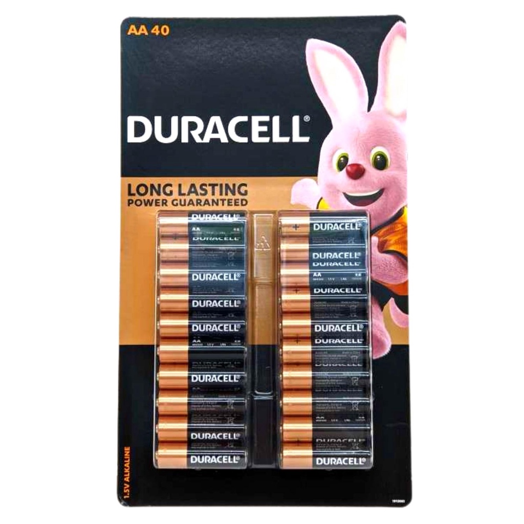 DURACELL 金頂 3號 AA 電池 40顆 三號 鹼性電池 C1012891 - 2023年後製/效期10年
