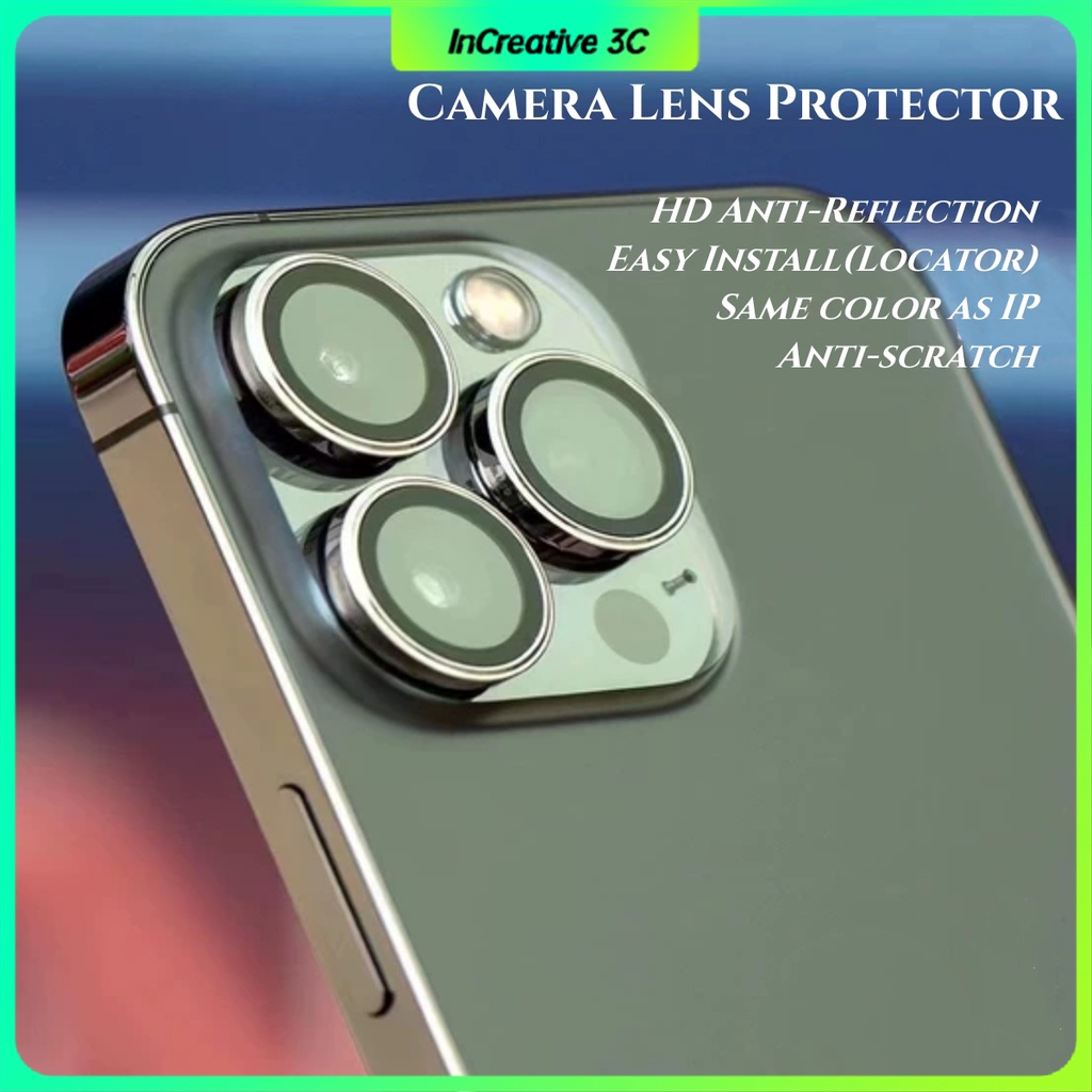 Blueo 藍猩 PVD 高透 鏡頭膜 保護貼 兼容 iPhone 15 14 13 Pro Max 高清 防指紋 防刮