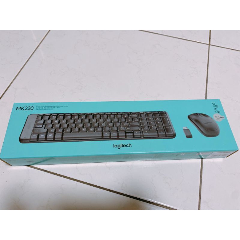 [現貨］Logitech 羅技 MK220 無線鍵盤滑鼠組