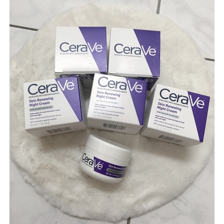 ［現貨］CeraVe 適樂膚 夜用 保濕修護晚霜  48g